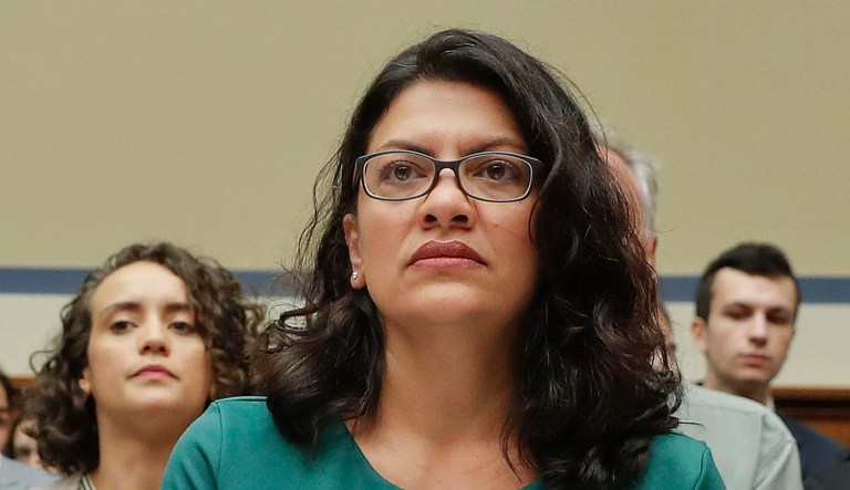 Rep. Rashida Tlaib, D-Michigan, is seen. 