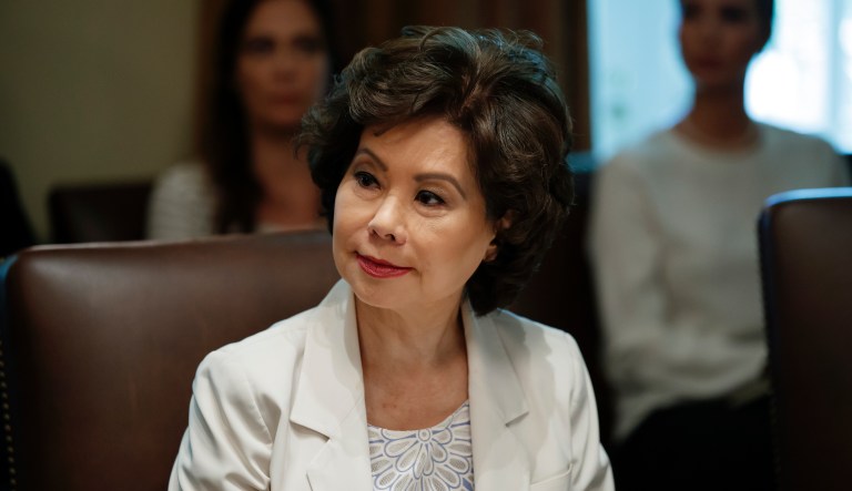 Democrat calls for investigation into Elaine Chao after Mitch McConnell campaign boasts Kentucky ties