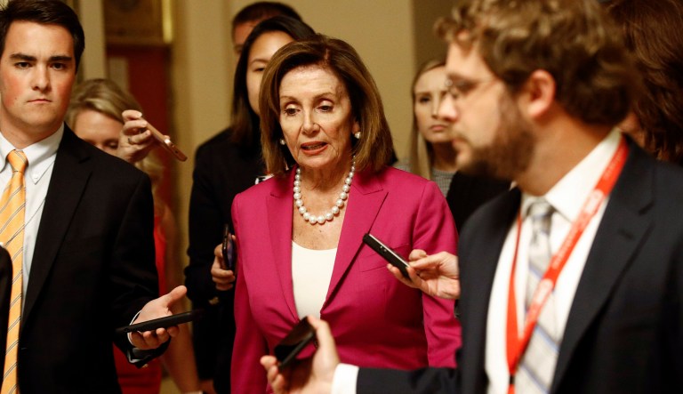 House Speaker Nancy Pelosi, D-California, is seen.