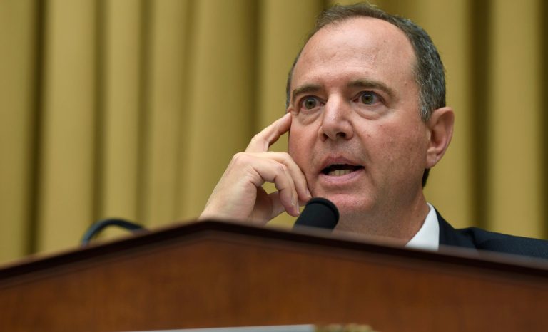 House Intelligence Committee Chairman Adam Schiff, D-Calif., speaks during a hearing with former special counsel Robert Mueller on Capitol Hill in Washington, Wednesday, July 24, 2019. Mueller testified on his report on Russian election interference. 