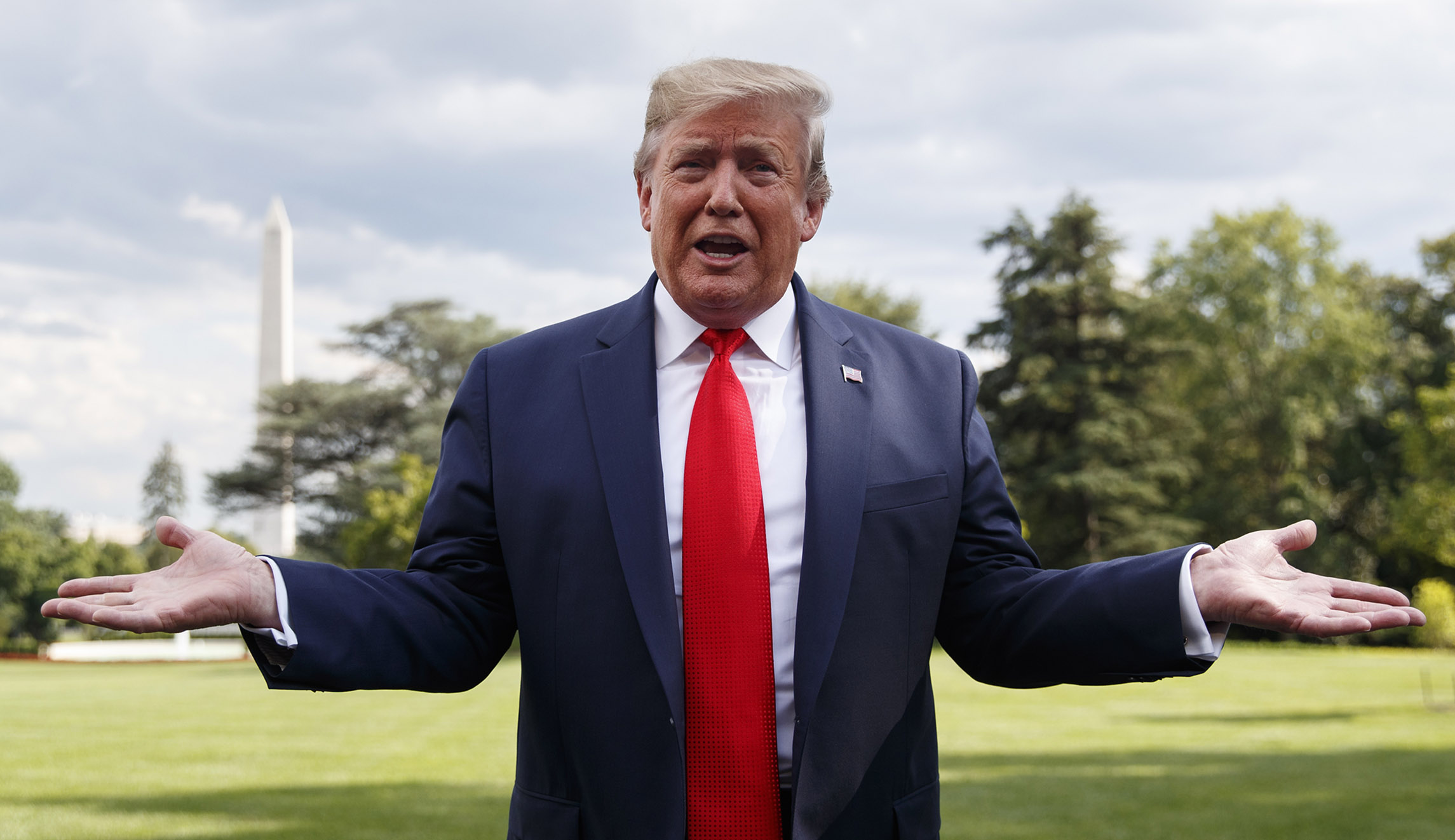 Trump report card: Bricks of achievement being laid, impeachment fades