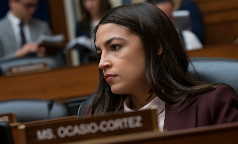 Rep. Alexandria Ocasio-Cortez, D-N.Y., on Capitol Hill in Washington, Friday, July 26, 2019. 