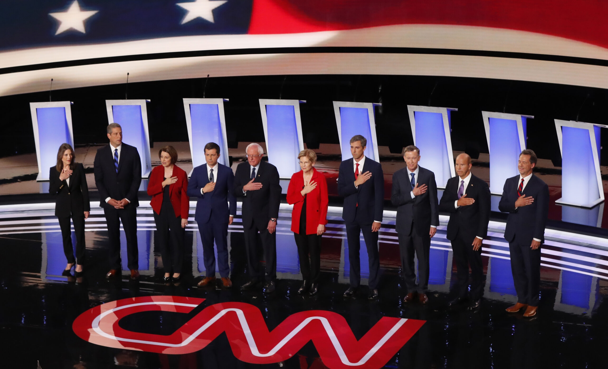 ‘Absentmindedness’: Tim Ryan responds after not putting hand over heart during national anthem