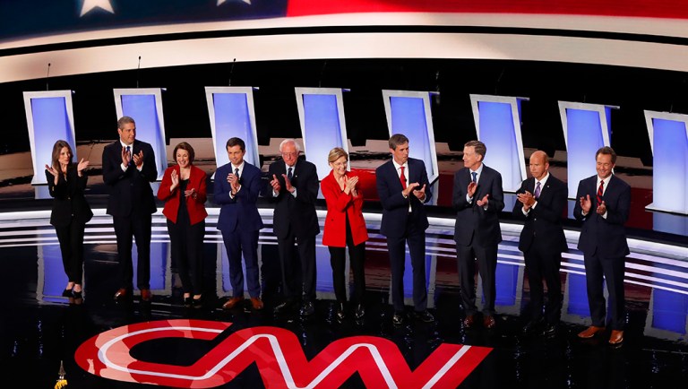 Democratic debate: The winners and the invisibles