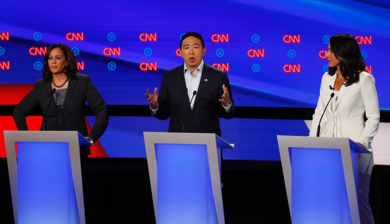 Dems stiff Andrew Yang, Tulsi Gabbard, and their most reluctant young voters