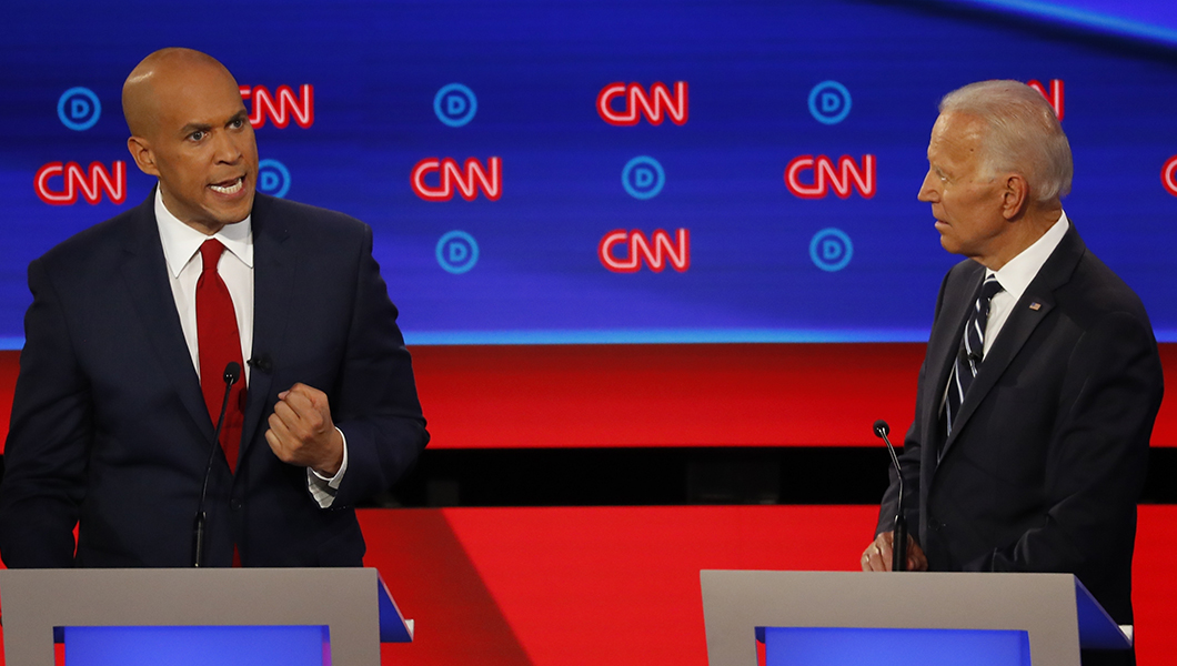 Joe Biden calls Cory Booker ‘president’ and ‘future president’