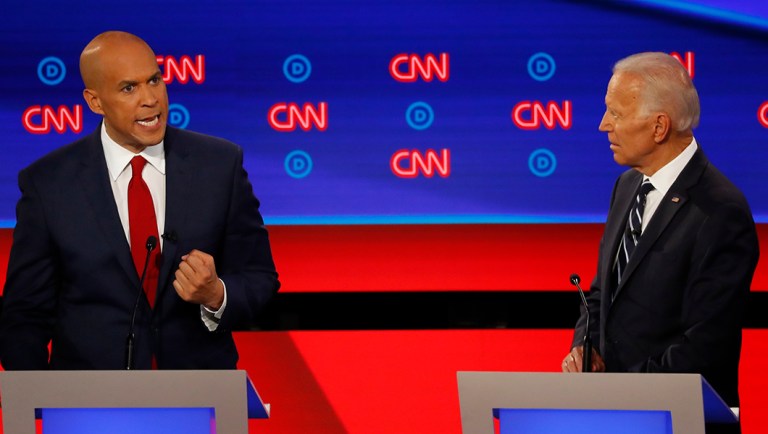 Joe Biden calls Cory Booker ‘president’ and ‘future president’