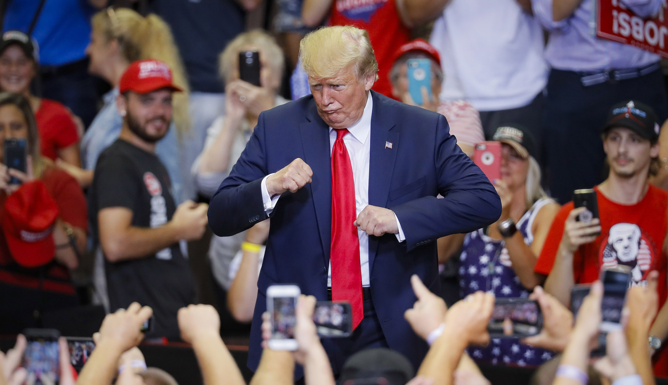 Trump report card: Numbers for jobs, economy looking good
