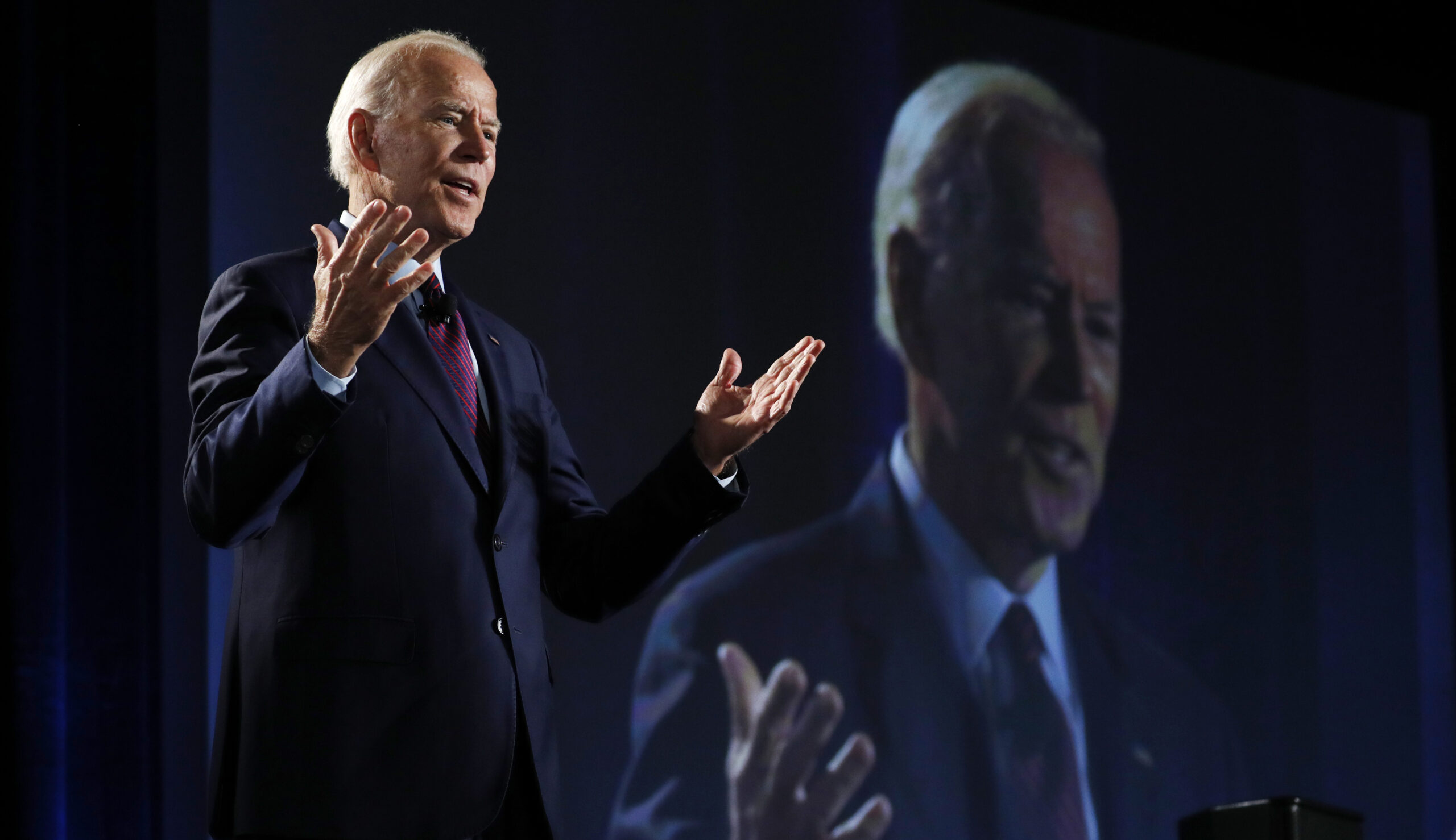 Biden on defense in Nevada