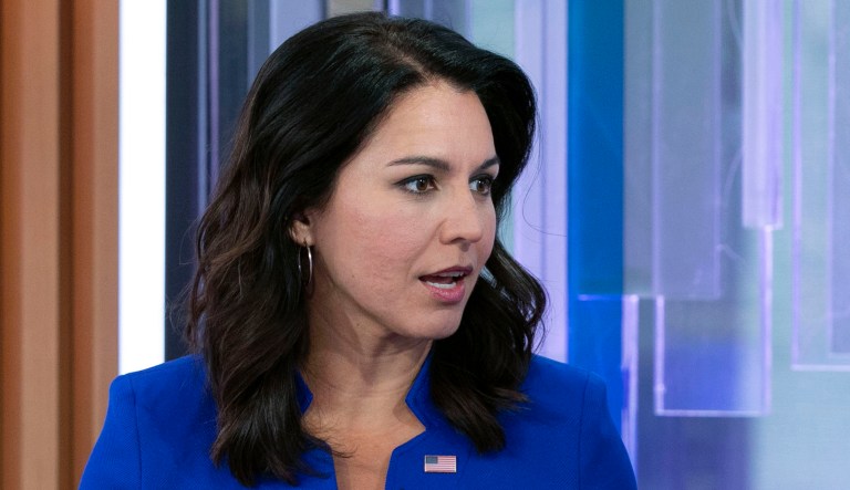 Rep. Tulsi Gabbard is seen.