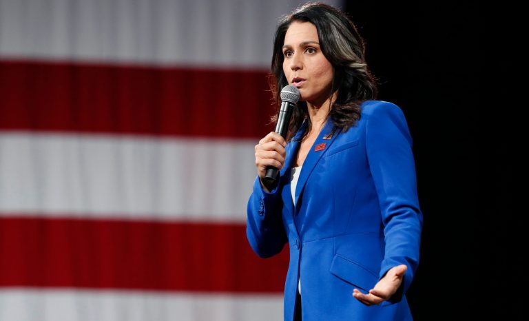 Democratic presidential candidate Rep. Tulsi Gabbard.