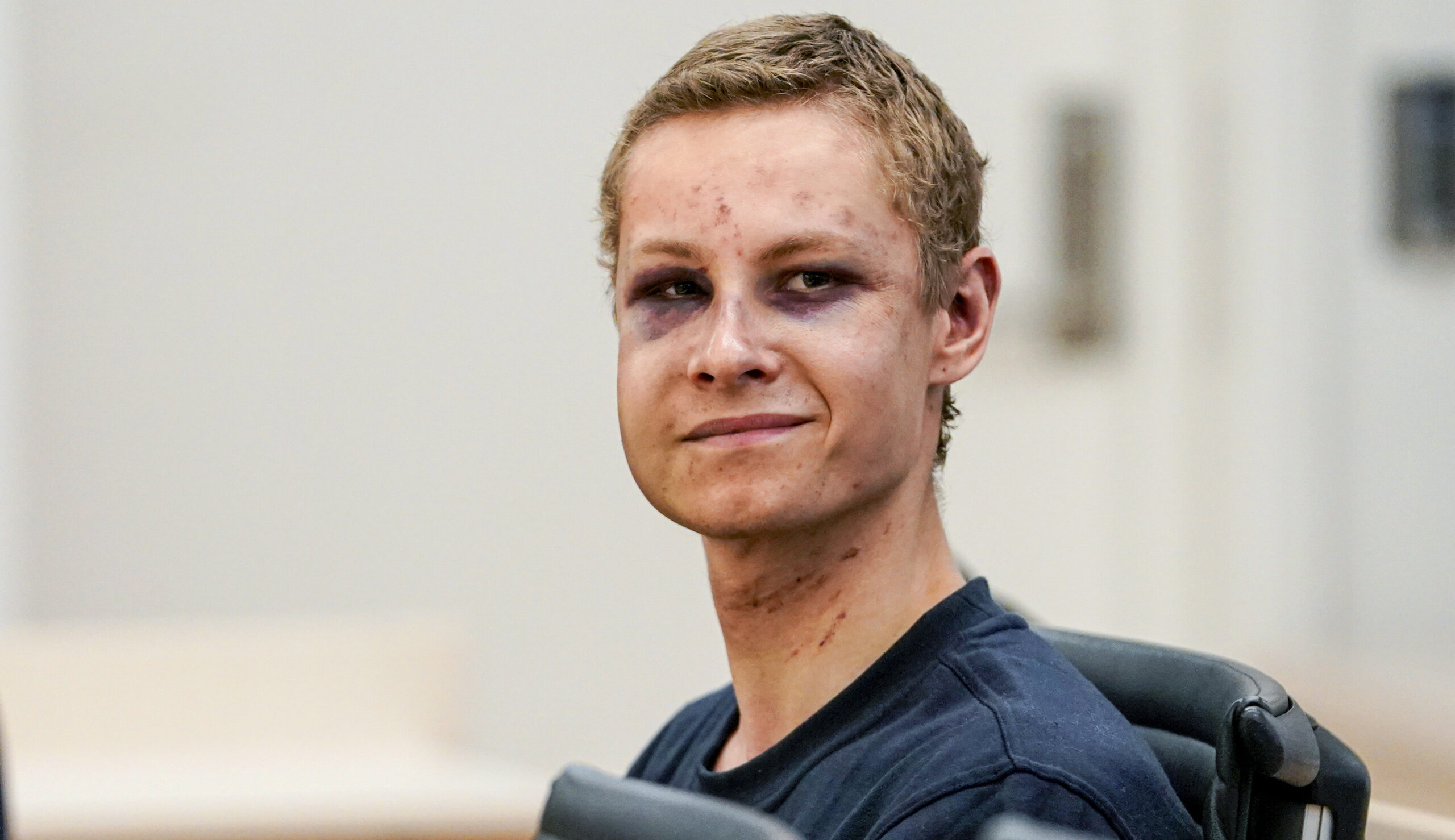 Accused Norway mosque shooter identified, smiles during court appearance