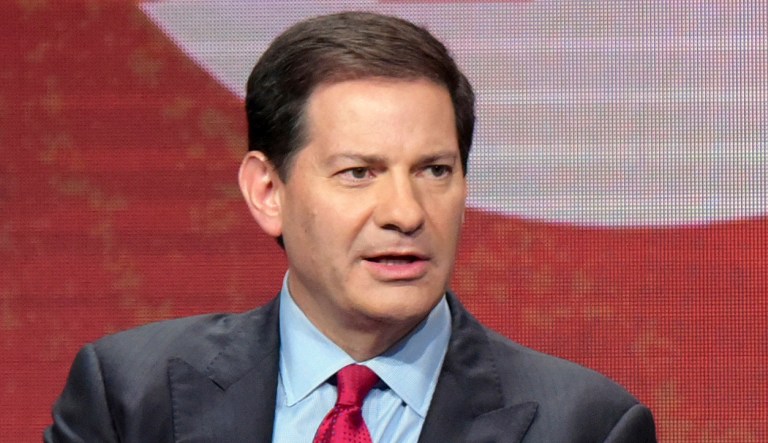 In this Aug. 11, 2016, photo, author and producer Mark Halperin appears at the Showtime Critics Association summer media tour in Beverly Hills, Calif. 