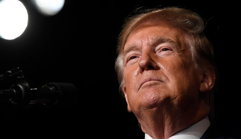 President Trump speaks.