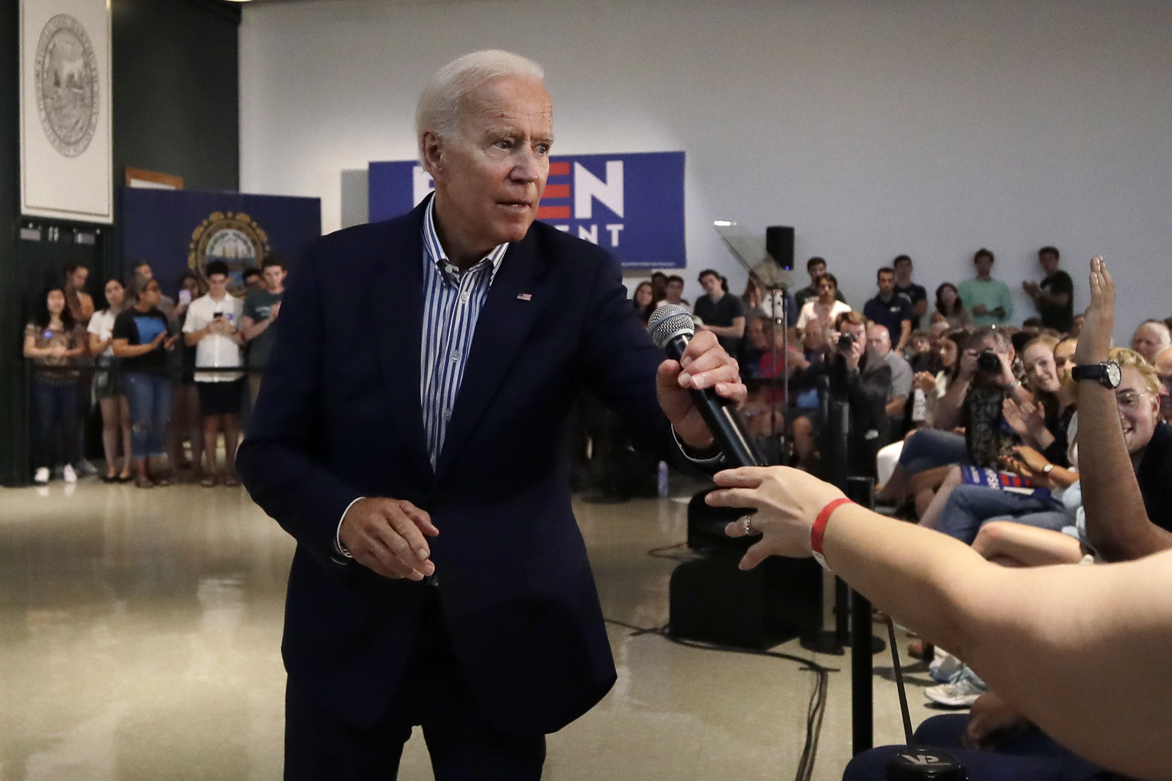 ‘Erratic … unhinged’: Biden hits back at Trump mental state after being accused of ‘not playing with a full deck’