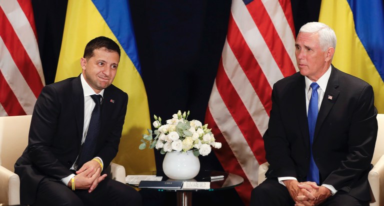 Pence denies Trump asked him to pressure Ukraine on Biden investigation