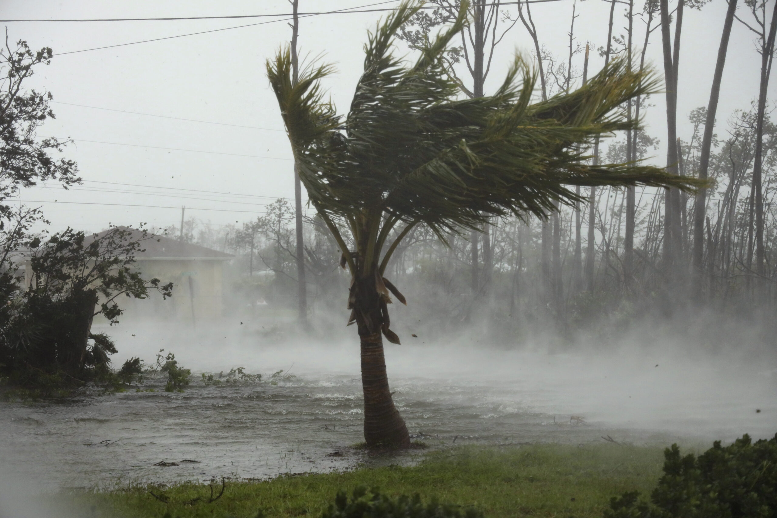 Blind man carries disabled son to safety after Hurricane Dorian tore roof off Bahamas home