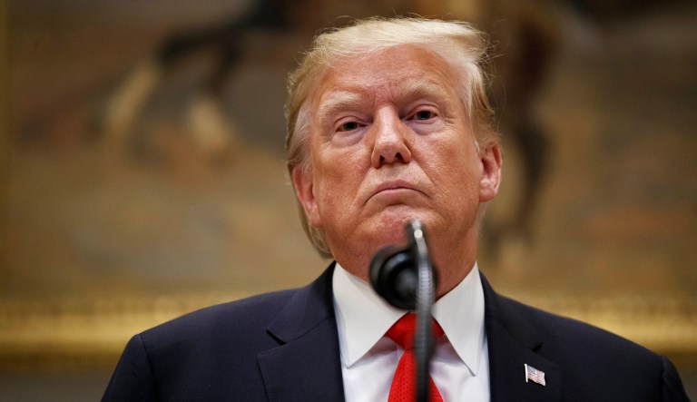 President Trump speaks.