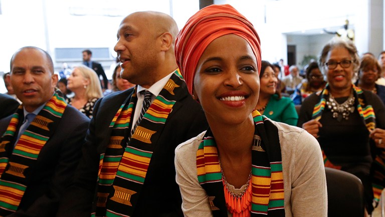 Rep. Ilhan Omar.