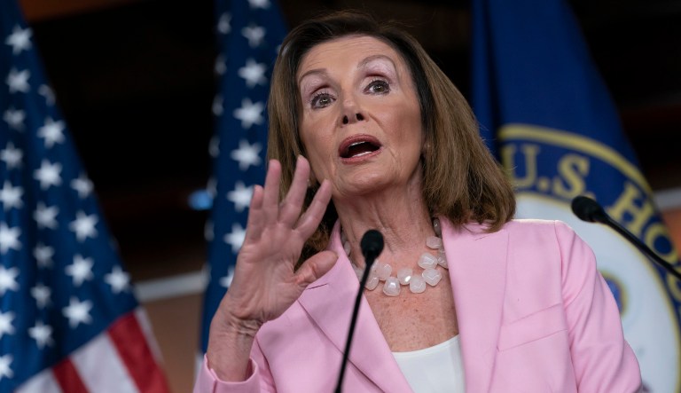 Speaker of the House Nancy Pelosi, D-California, is seen.