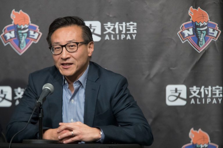 New Jersey Nets owner Joe Tsai.