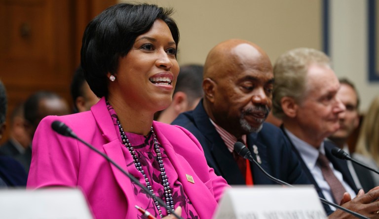 ‘The right leader’: DC Mayor Muriel Bowser endorses Bloomberg