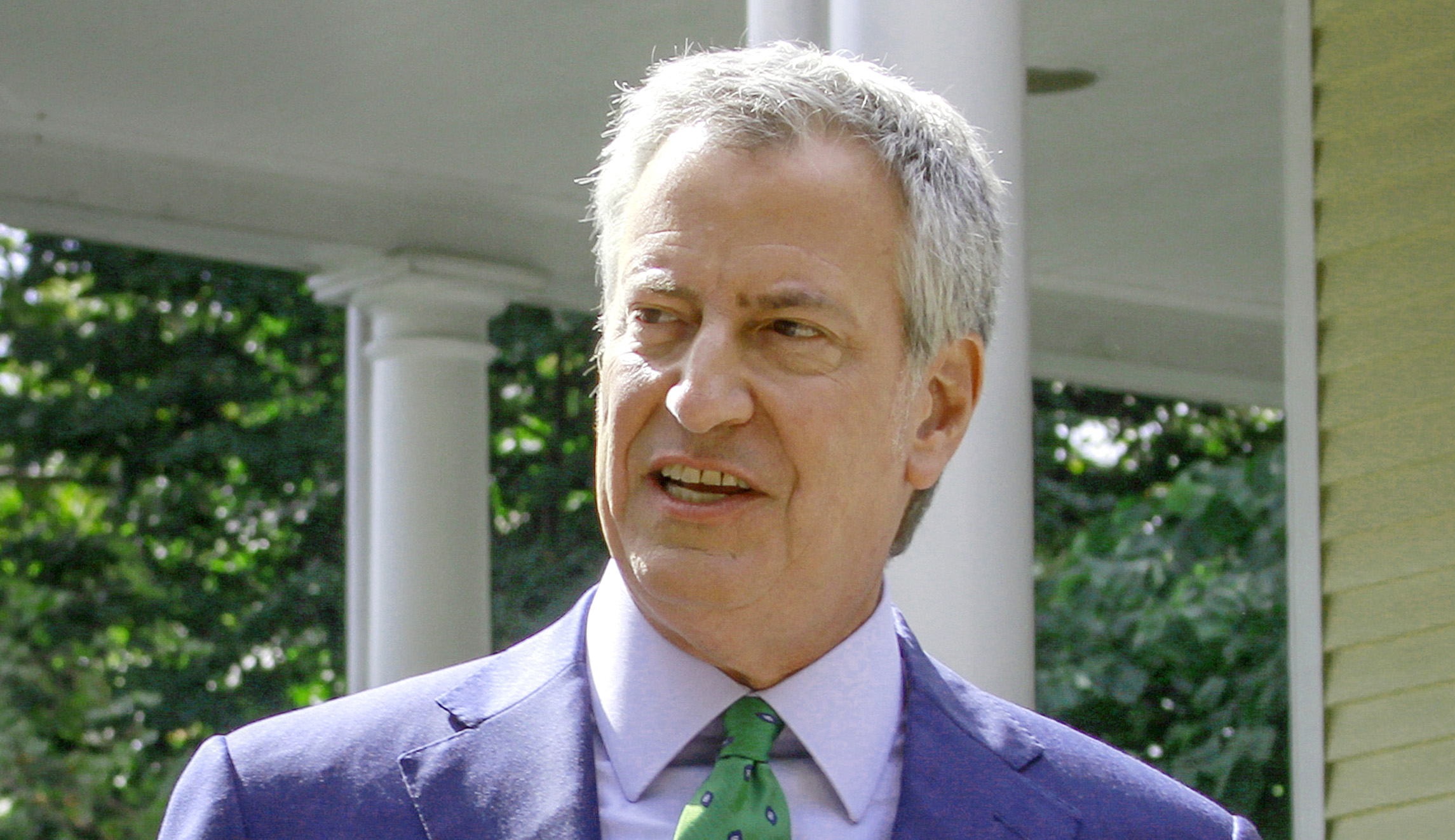 De Blasio credits himself for helping to move Biden further left