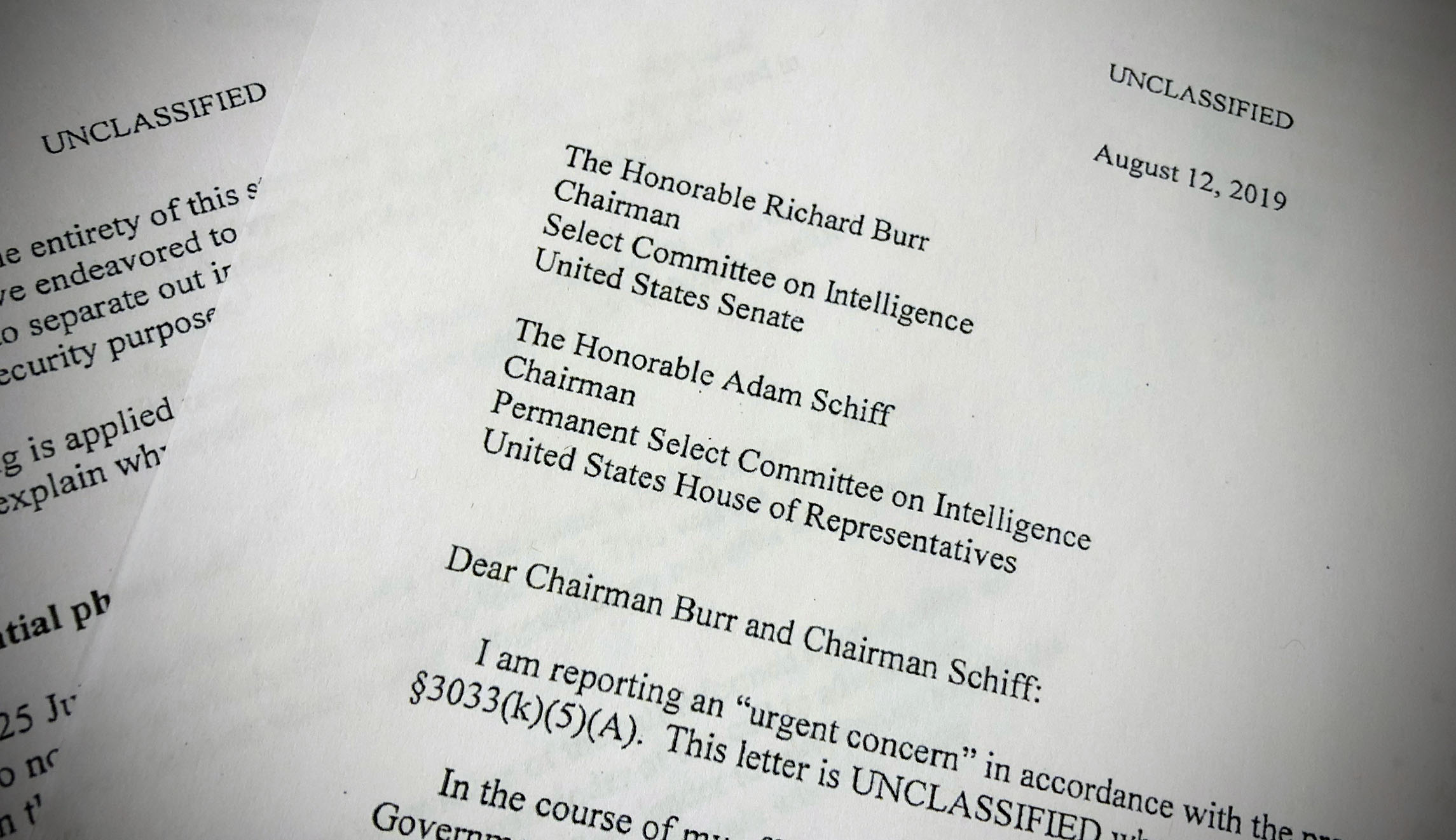 Whistleblower complaint: White House officials worried transcript was locked down for ‘politically sensitive’ reasons