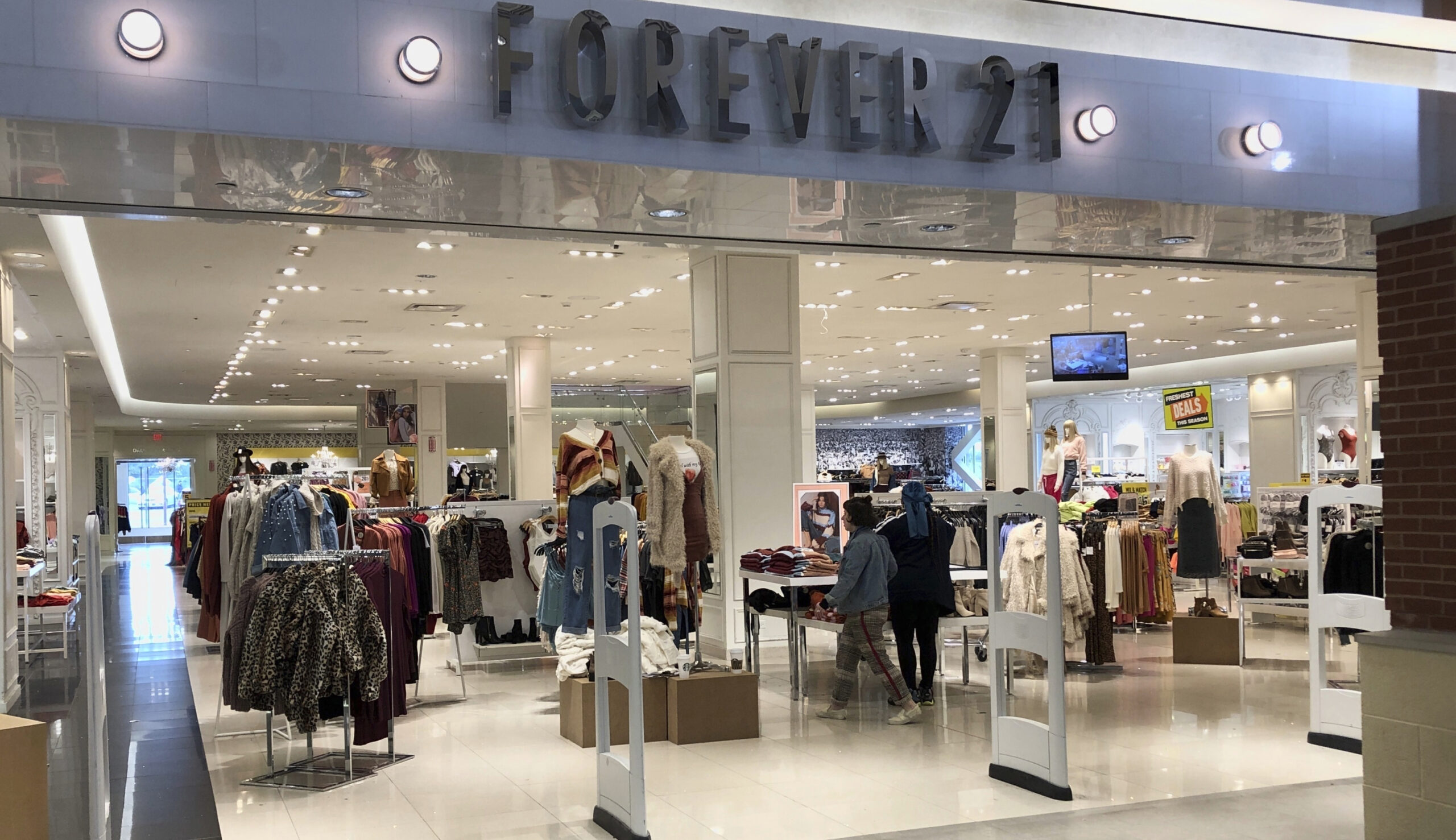 Retailer Forever 21 will close 350 stores as it files for bankruptcy