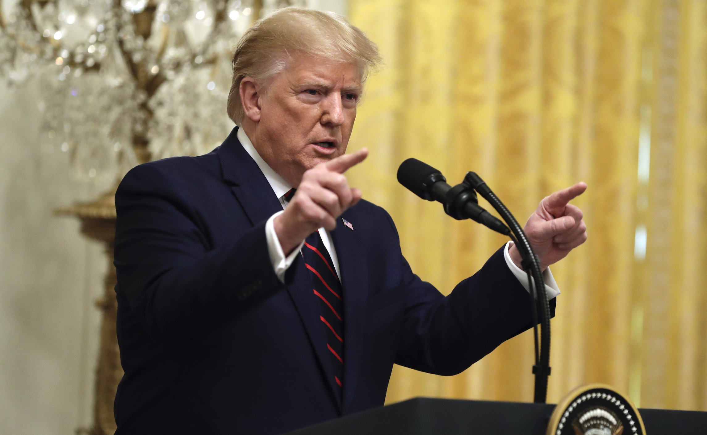 'It's a whole hoax': Trump unloads his fury as whistleblower questions snowball