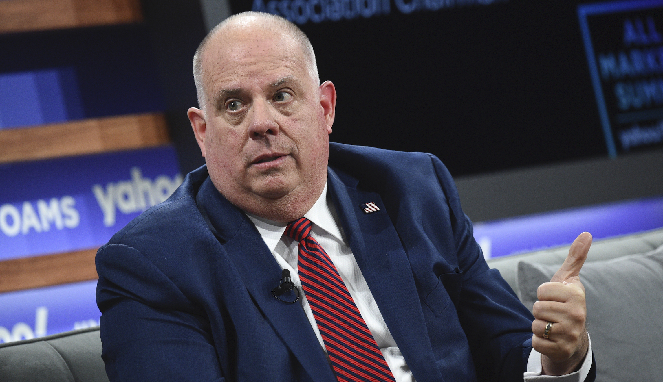 ‘Terrible decision’: Maryland governor bashes county official for banning ‘thin blue line’ flag