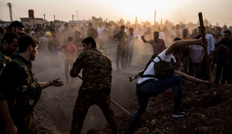 ‘Leaving us to be slaughtered’: Syrian Kurds commander condemns US pullout