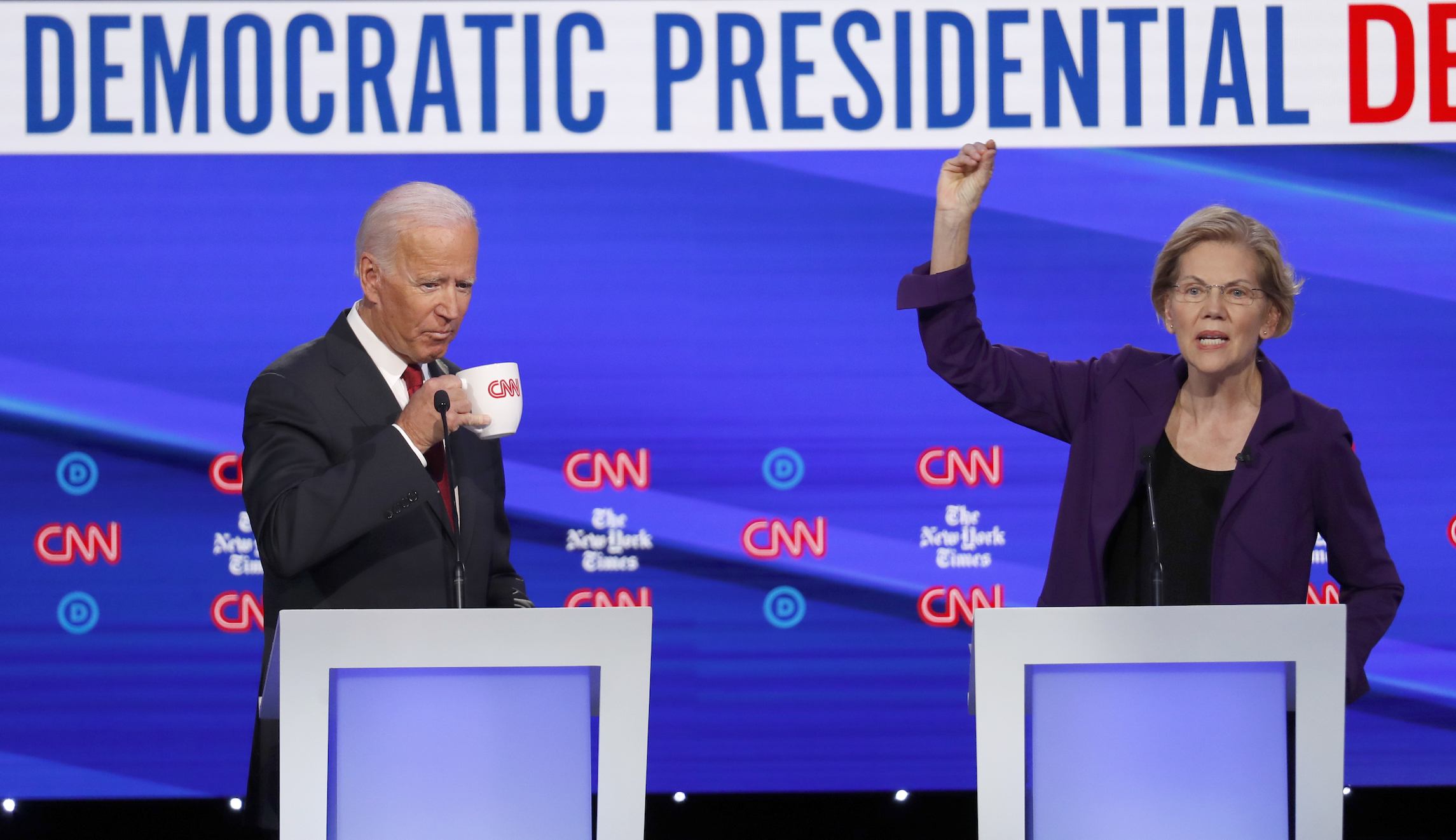CNN did all it could to help Elizabeth Warren win the Democratic debate