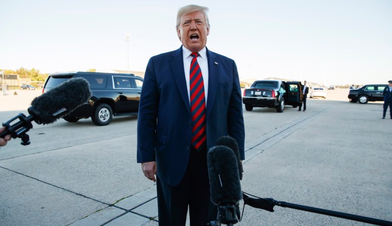 Trump on Baghdadi raid silence: ‘Adam Schiff is the biggest leaker in Washington’