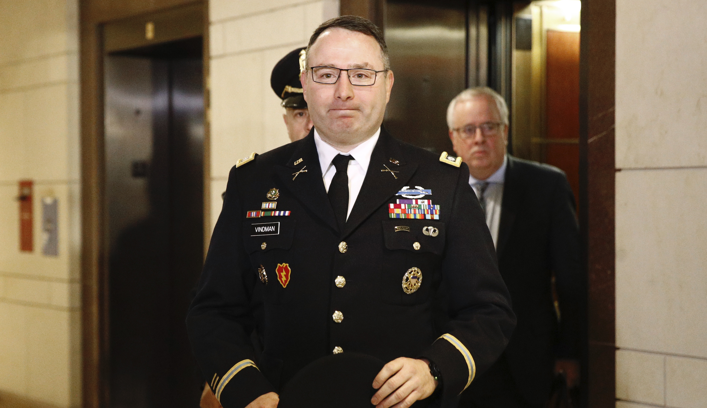 Intel panel Republicans press Vindman to identify whistleblower