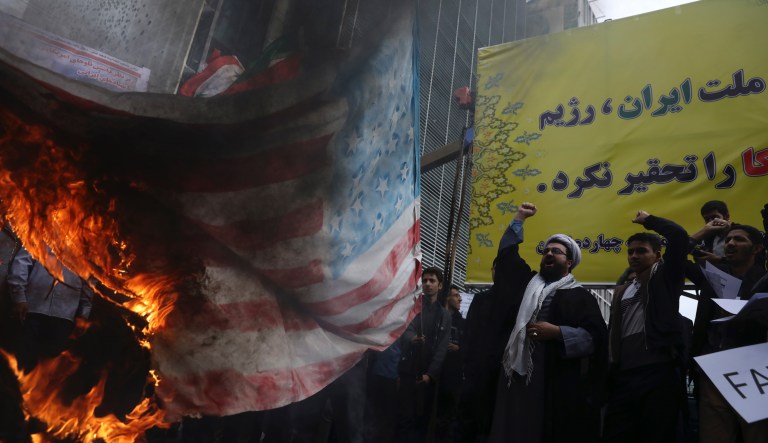 Iranians chant ‘death to America’ on anniversary of 1979 US Embassy takeover
