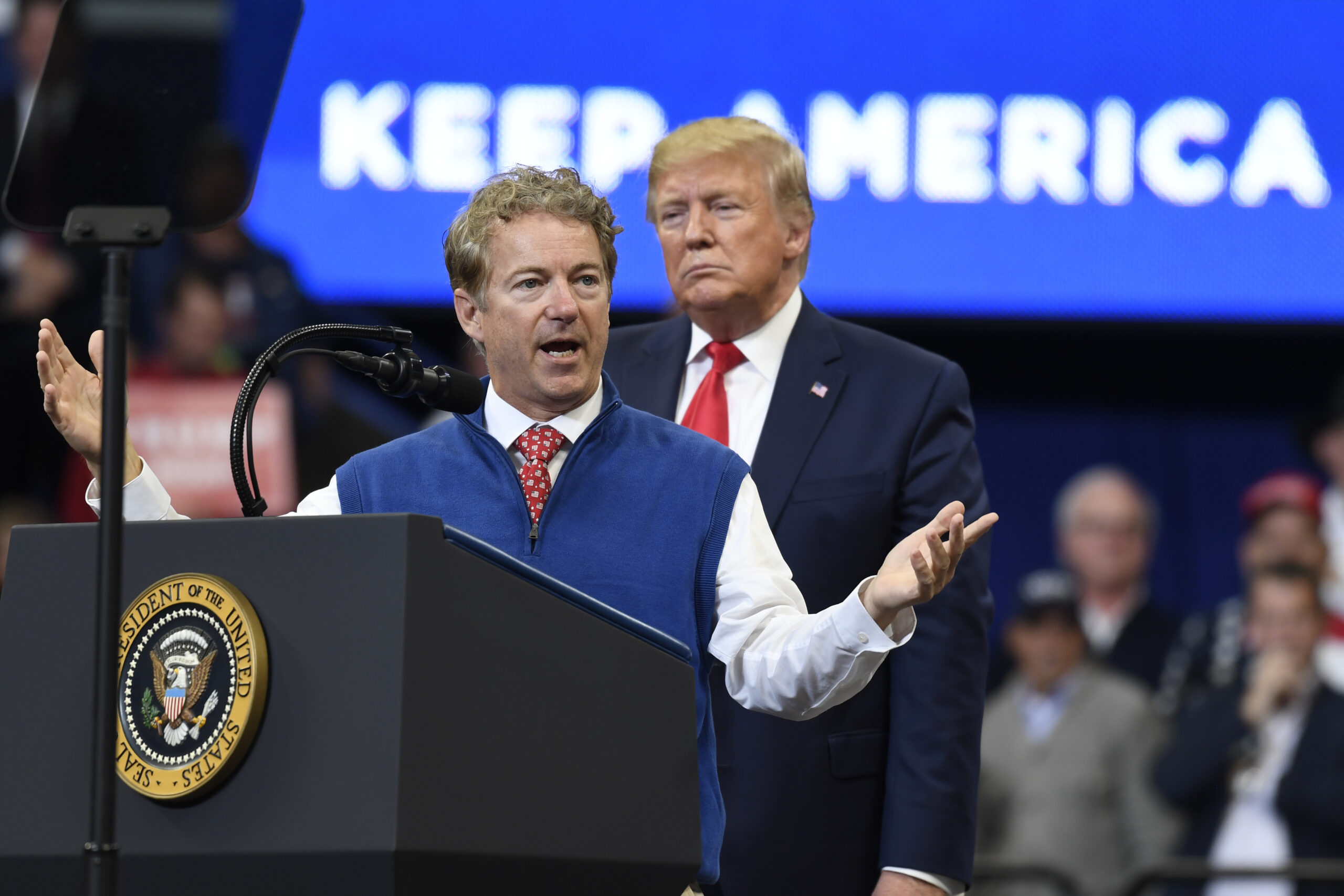 Rand Paul tells liberals: ‘Quit yelling at us’