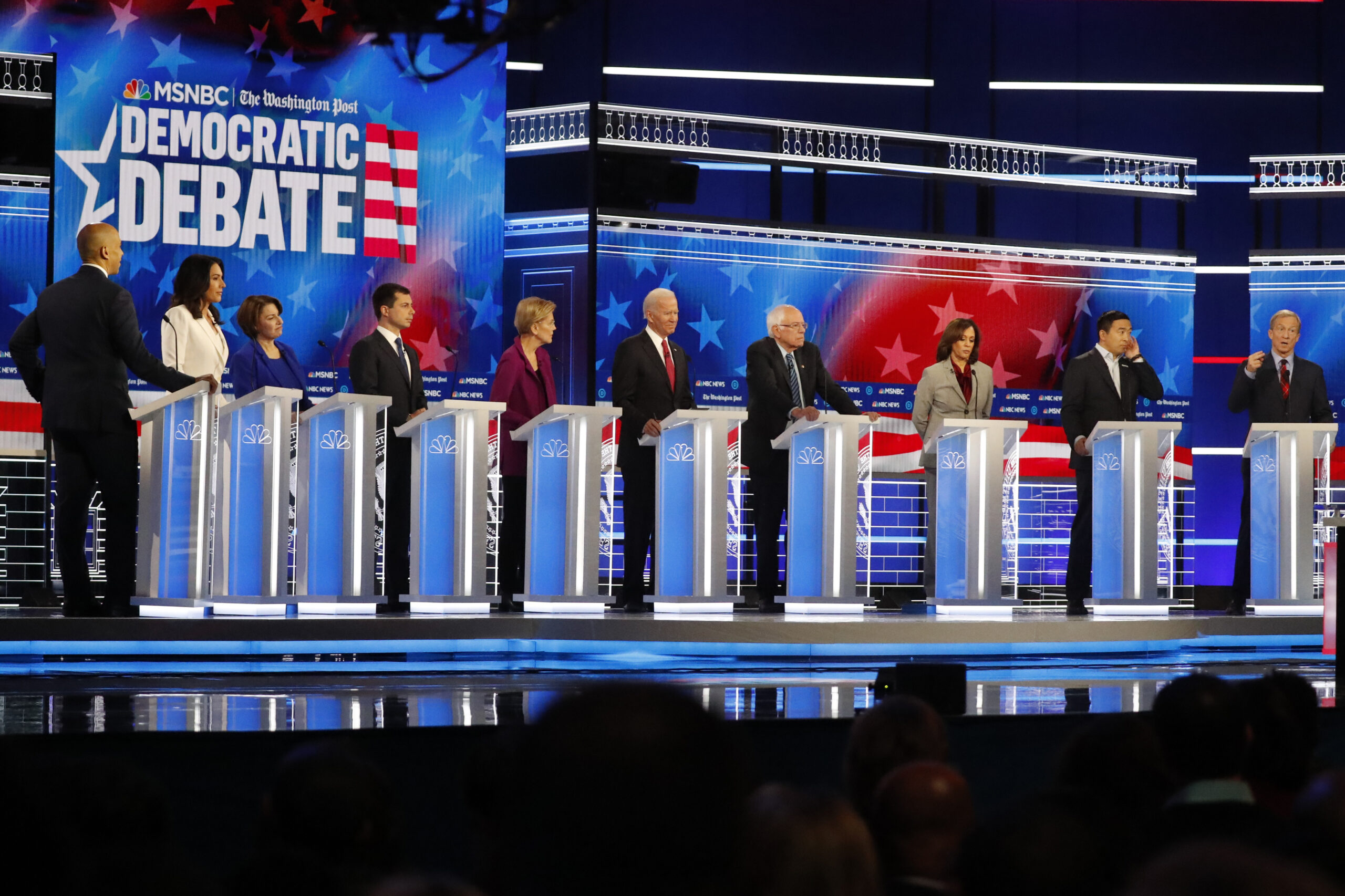 The Democrats’ diversity on the debate stage