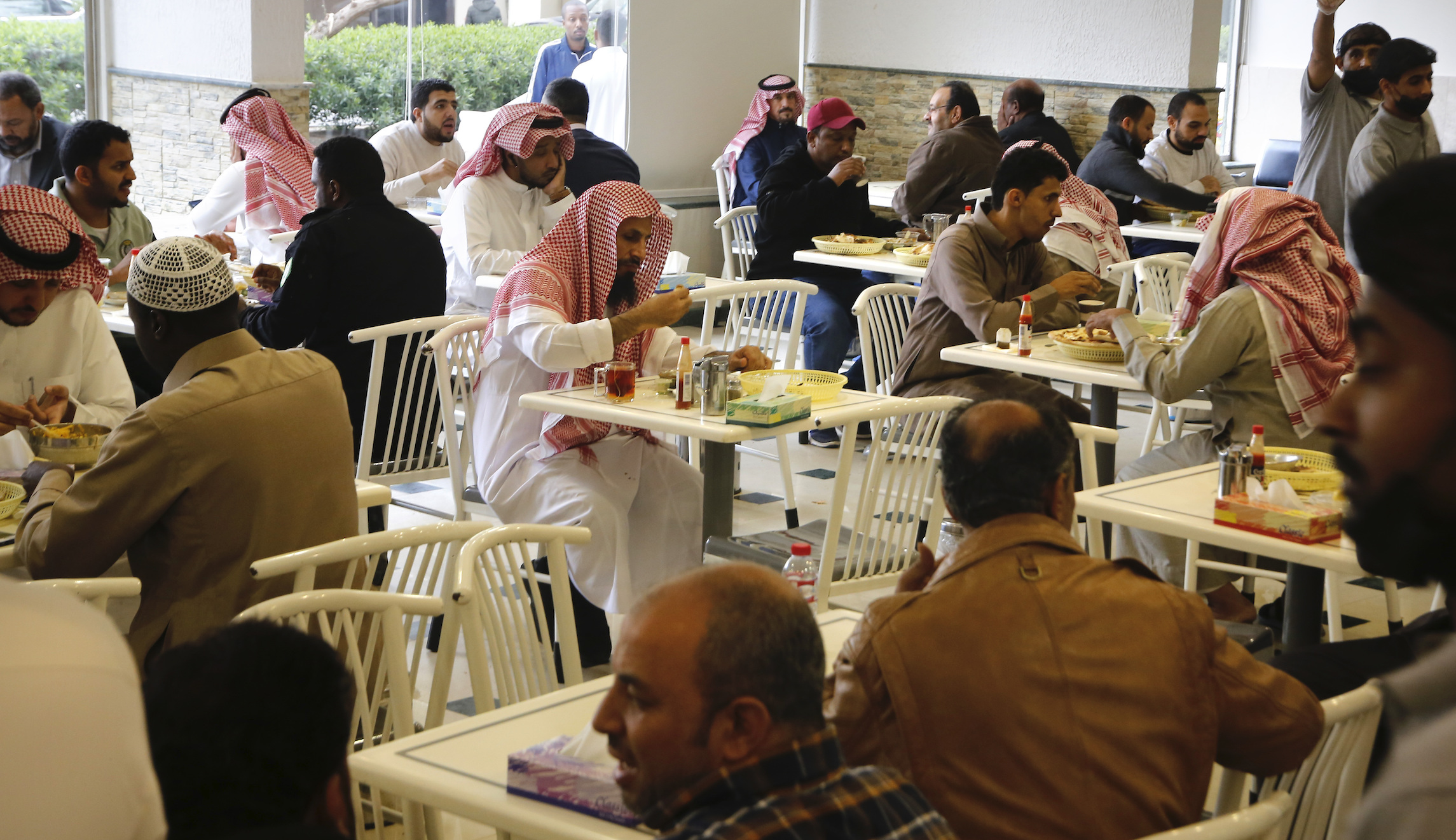 For American interests in Saudi Arabia, a choice between restaurants and Jamal Khashoggi