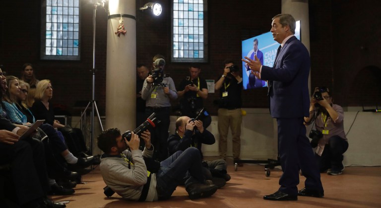 Brexit leader Nigel Farage will return to US to campaign for Trump in 2020