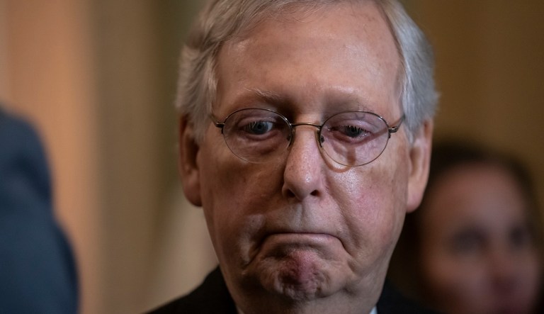 McConnell makes mockery of Trump impeachment trial