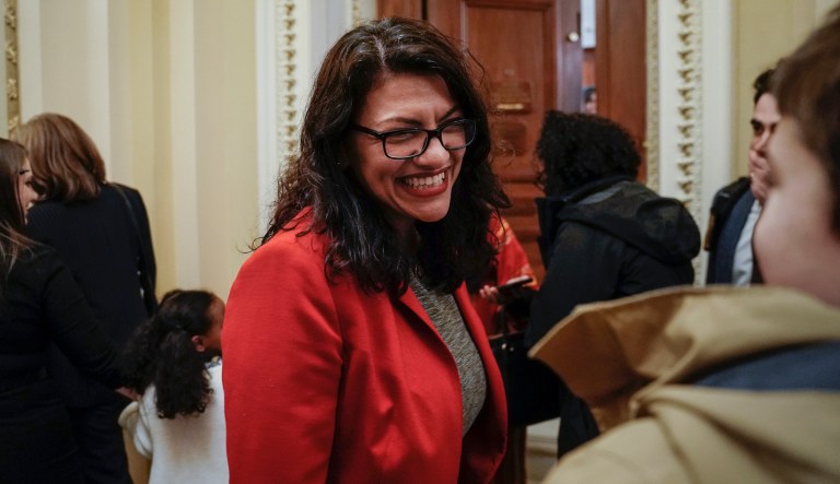 ‘Let’s do this’: Rashida Tlaib criticized for posting gleeful video en route to impeach Trump