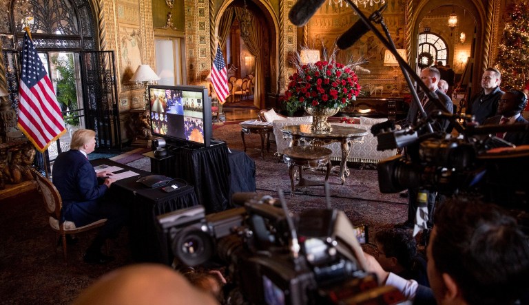 ‘I was a little bit younger’: Trump jokes about Home Alone 2 appearance in chat with troops