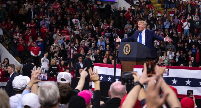 Trump talks up ‘surging’ Sanders in the primary with eye toward destroying him in the general