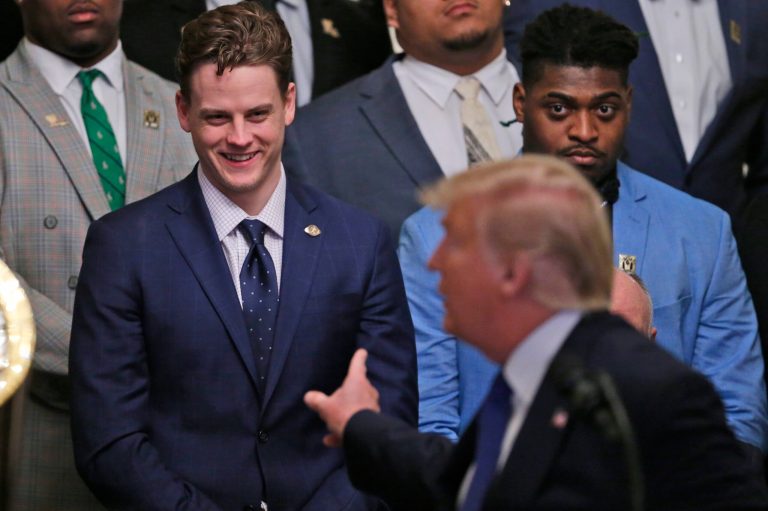 ‘Awesome experience’: LSU quarterback Joe Burrow says Trump ‘showed so much love’ during White House visit