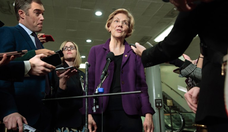 ‘I’m not going there’: Warren tries to sidestep Clinton-Sanders feud