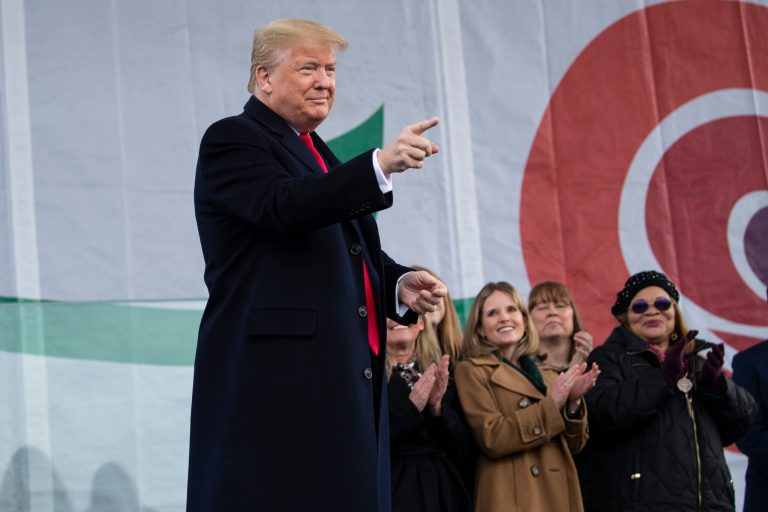 Trump touts appointment of Kavanaugh and Gorsuch at March for Life