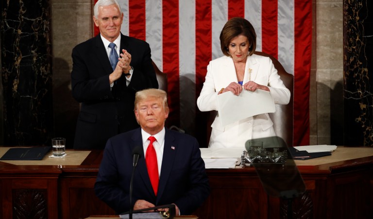 ‘A very destructive speech’: Democrats outraged at Trump’s State of Union victory lap