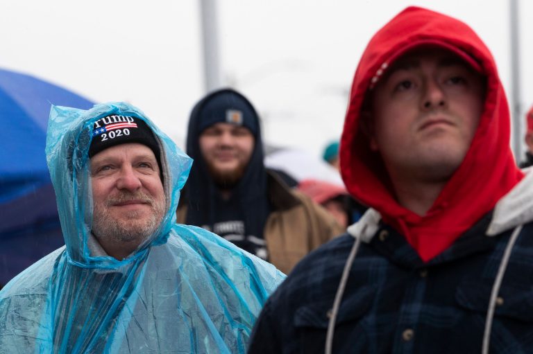 Trump fans lined up for New Hampshire rally 35 hours before showtime