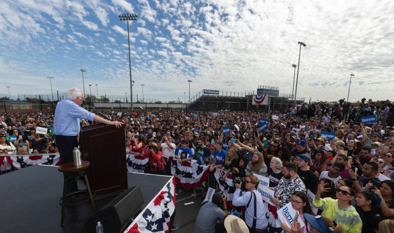 If no one drops out by Tuesday, California could almost clinch it for Bernie Sanders